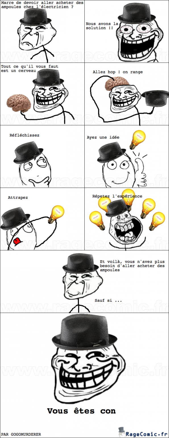 Le bon truc de tonton troll Le bon truc de tonton troll