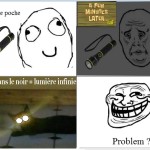 Le cat lampe de poche