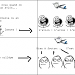 Lorsque l'avion passait...