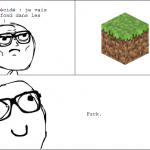 Minecraft VS les devoirs