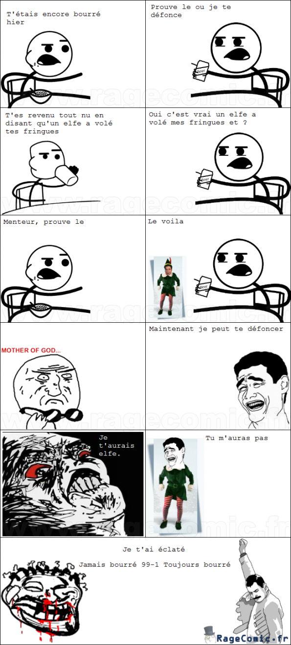 Pas bourré cette fois