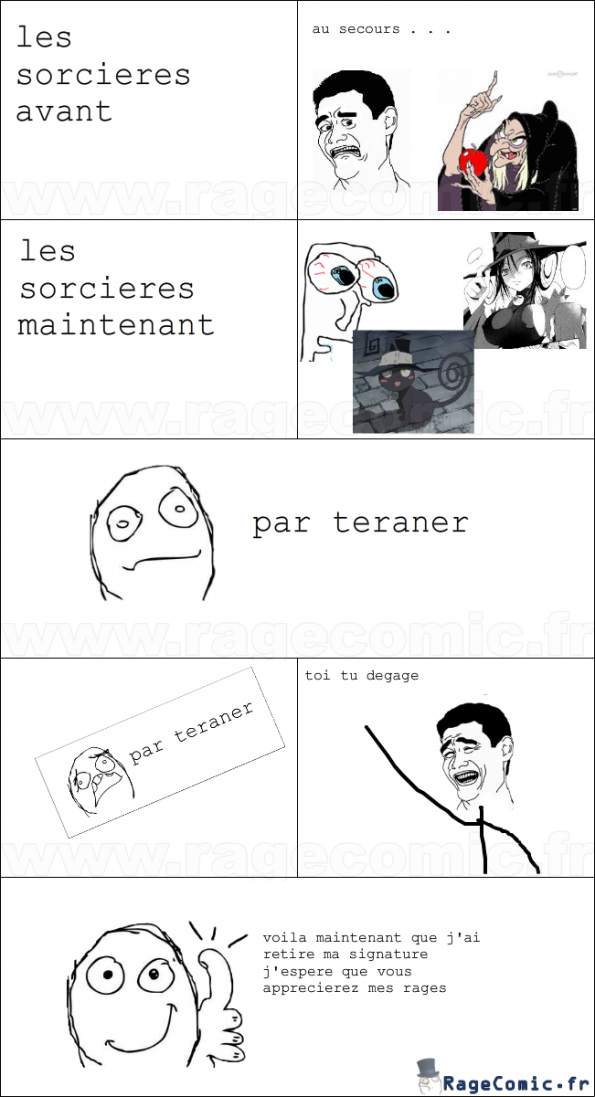 les sorcieres avant vs maintenant