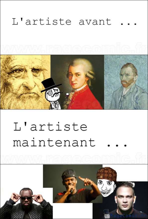 Les artistes .