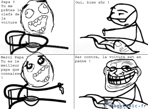 Tu me Prêtes les Clefs de la Voiture ?