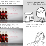 Une pub chez toi VS en classe Une pub chez toi VS en classe