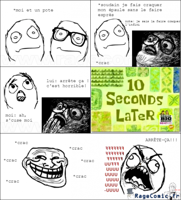 Craquement d'épaule Craquement d'épaule