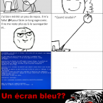Ecran Bleu
