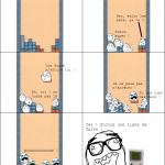 La vie des blocs de Tetris
