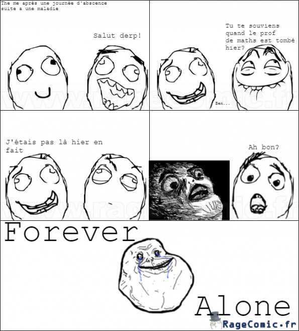 Forever Alone Lvl Up