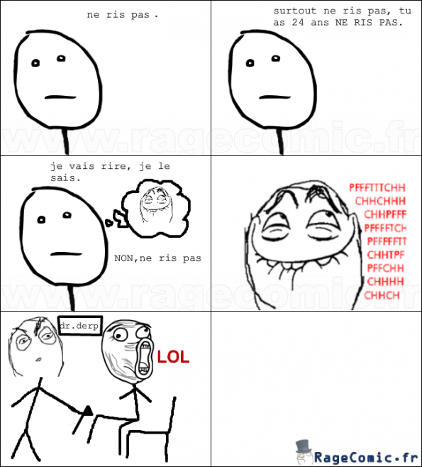 ne ris pas